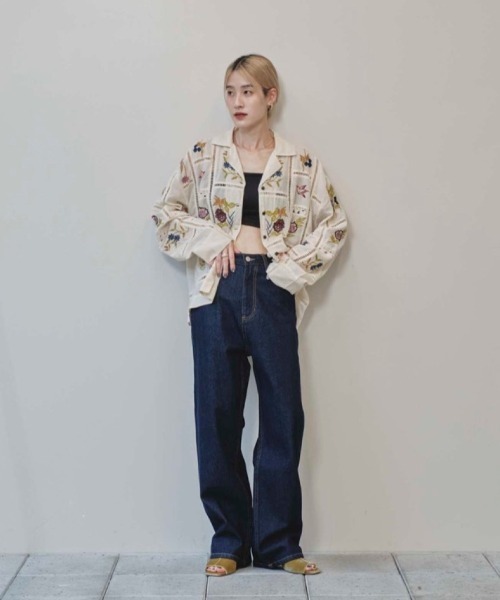 TODAYFUL | Embroidery Patchwork Shirts - Buyee, an Online Proxy