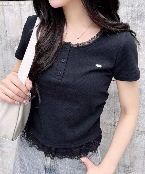 トップス GIVERNY SLY | AUTHENTIC OVER C／N SW トップス (Tシャツ・カットソー