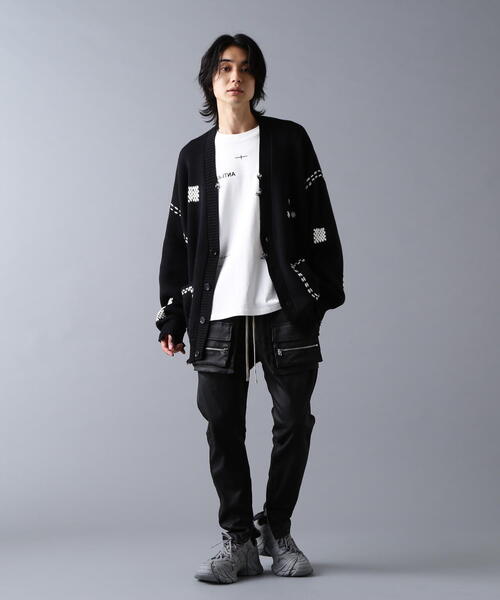 DANKE SCHON | DankeSchon/ダンケシェーン/HAND STITCH KNIT CARDIGAN