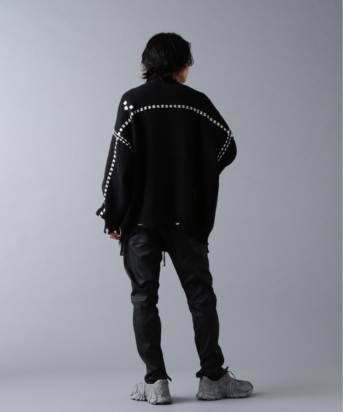 DANKE SCHON | DankeSchon/ダンケシェーン/HAND STITCH KNIT CARDIGAN