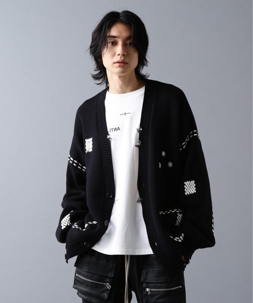 DANKE SCHON | DankeSchon/ダンケシェーン/HAND STITCH KNIT CARDIGAN