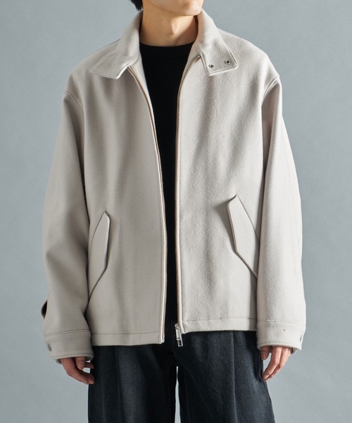 STUDIOUS THE Cashmere wool 2wayスタンドブルゾン STUDIOUS THE Cashmere wool 2wayスタンドブルゾン