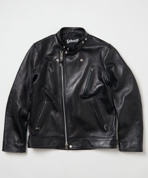 SCHOTT | Schott/ショット 別注 セミダブル ライダース JKT/レザー 