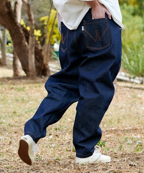 rehacer Super Sarouel Denim サルエルパンツ Tripping Sarrouel Pants | rehacer