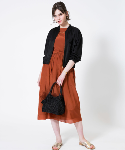 Allureville 洗える トリアセ綿ローンねじりワンピース Buyee An Online Proxy Shopping Service Shop At Zozotown Bot Online