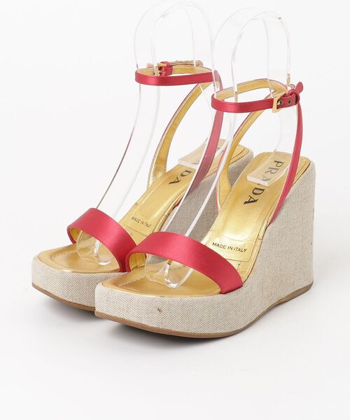 PRADA | ストラップ ヒールサンダル - Buyee, an Online Proxy