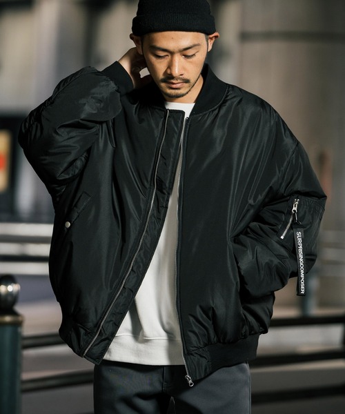 アルファ ブラック MA-1 フライトジャケット Lサイズ Alpha Industries ALPHA アルファ 20004 MA-1 フライト