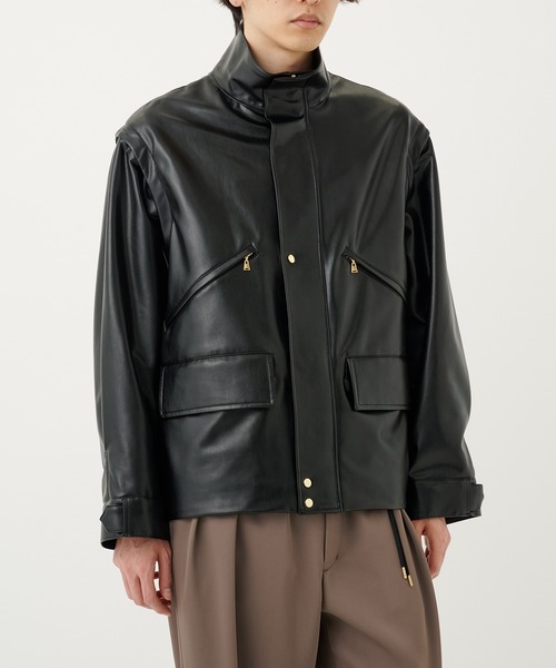 ジャケット・アウター CULLNI Lamb Wool Melton Tie Locken Coat CULLNI（クルニ）の「22-AW-032 / Lamb Wool Melton Tie Locken