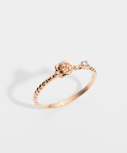 JEWEL CLOSET BY L&CO. | K10フラワーエクレアチェーン ネックレス ...