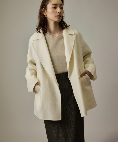 ROPE' | ラムウールリバーミドルコート【Sサイズフェア対象】 - Buyee