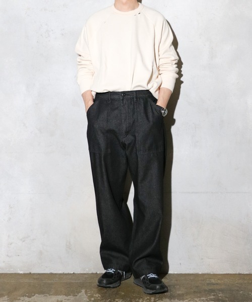 GUNG HO | GUNG HO / ガンホー 4POCKETS WIDE FATIGUE TROUSER