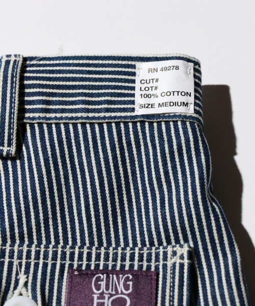 GUNG HO | GUNG HO / ガンホー 4POCKETS WIDE FATIGUE TROUSER