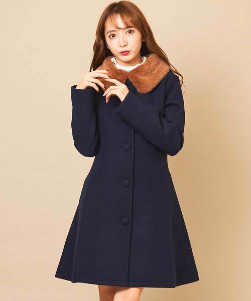 Titty Co エコファーカラーコート Buyee An Online Proxy Shopping Service Shop At Zozotown Bot Online