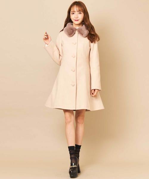 Titty Co エコファーカラーコート Buyee An Online Proxy Shopping Service Shop At Zozotown Bot Online