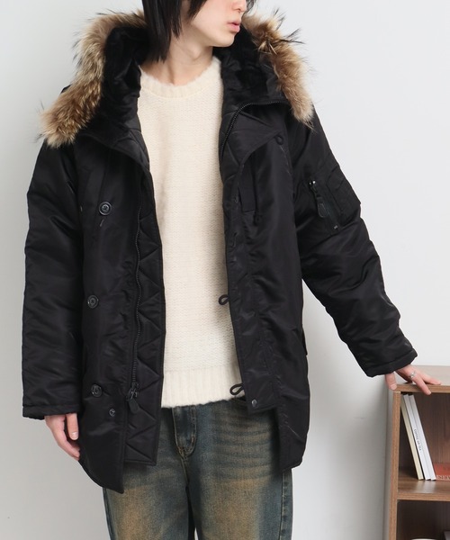 HOUSTON | 【HOUSTON/ヒューストン】N-3B FLIGHT JACKET/N-3B フライト