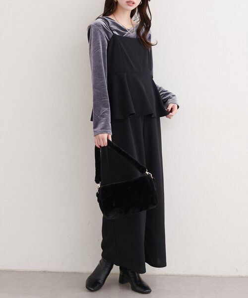 サロペット・オーバーオール・オールインワン UNION LAUNCH WOOL Over Flare Skirt サロペット・オーバーオール・オールインワン UNION LAUNCH WOOL Over