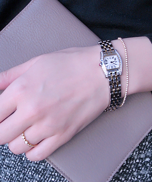 VENDOME AOYAMA　スクエアフェイスウォッチ VENDOME AOYAMA | ステンレスバンド スクエアフェイスウォッチ