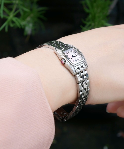 VENDOME AOYAMA | ステンレスバンド スクエアフェイスウォッチ - Buyee