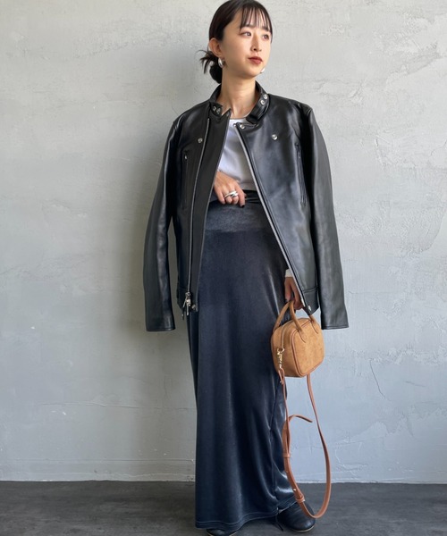 ラムレザー ダブルブレストレザージャケット U0922 SCHOTT | [Schott