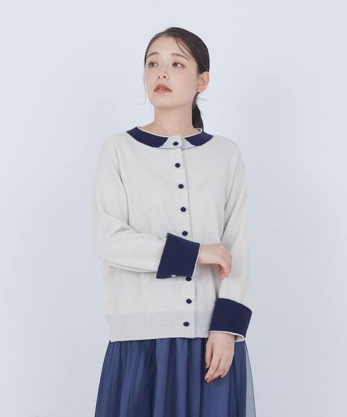 ADIEU TRISTESSE | 【2way】トロンプルイユカーディガン - Buyee, an