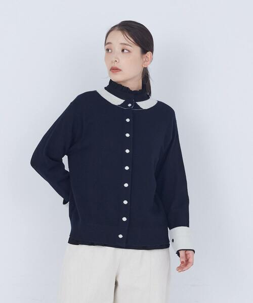 新品アデュートリステス　トロンプルイユカーディガン ADIEU TRISTESSE | 【2way】トロンプルイユカーディガン - Buyee, an