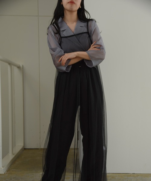 I_AM | puff sleeve shirring design ops / パフスリーブシャーリング 