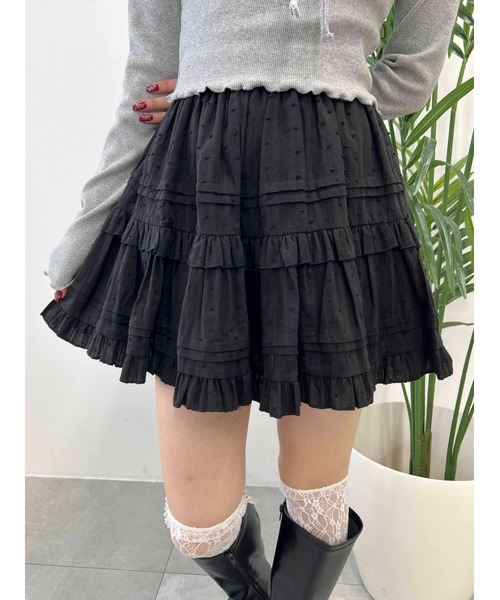 SORIN | Synthetic Leather Ruffled Mini Skirt - Buyee, an Online  