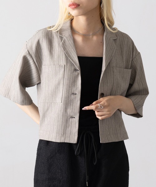 MAGASIN DE MODE ONJNA | 【MAGASIN DE MODE Onjna】Back zipper