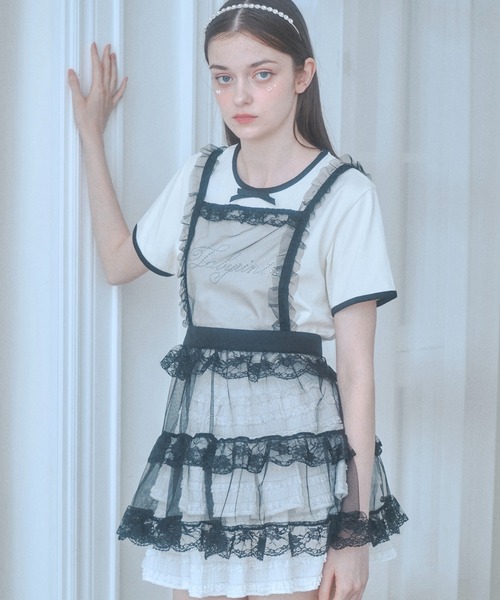 Lovilyn 推し活チュールエプロンワンピース LOVILYN | 推し活チュールエプロンワンピース - Buyee, an Online