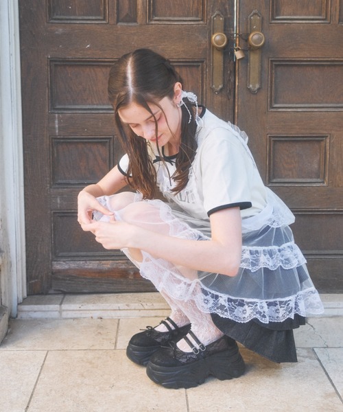 LOVILYN | 推し活チュールエプロンワンピース - Buyee, an Online