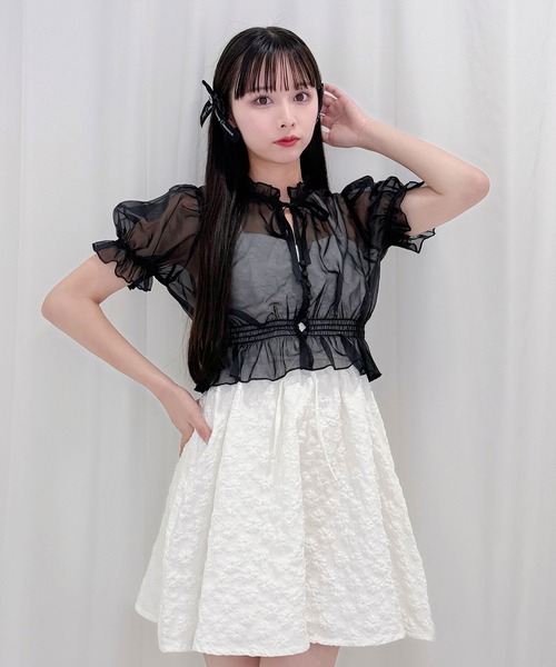 tシャツ Honey Kitten袖ラインユニフォームトップス レディース Honey Cinnamon tシャツ Kitten袖ラインユニフォームトップス