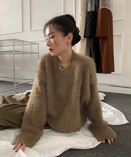 Pierced Damage Knit / ピアスダメージニット M stein MILLED DAMAGE