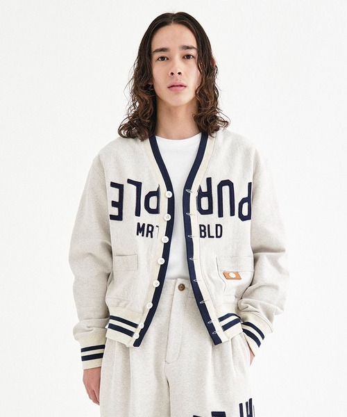 khoki コッキ24ss スウェットカーディガンsweat cardigan