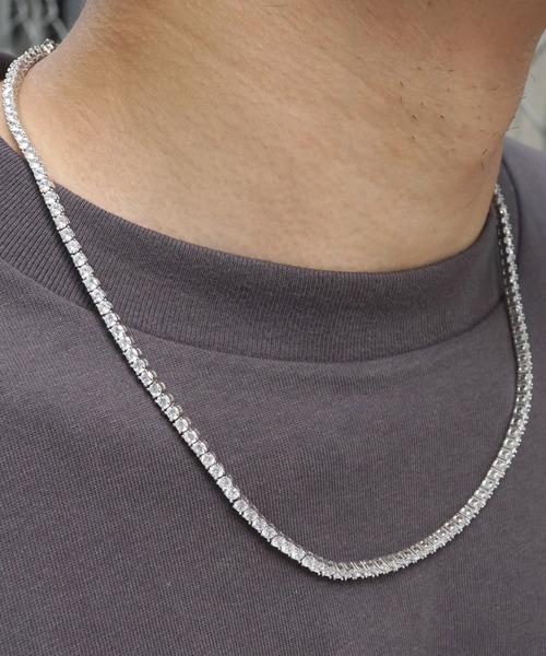 SBG | SBG CZテニスチェーンネックレス - Buyee, an Online Proxy