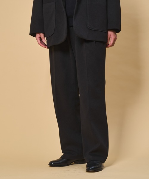 THE BOLDMAN | 2tuck Peachskin Slacks / ツータックピーチ