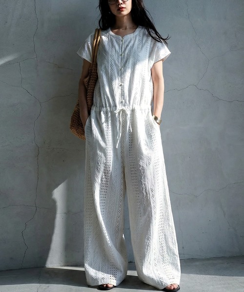 ANTIQUA | 刺繍 オールインワン - Buyee, an Online Proxy Shopping