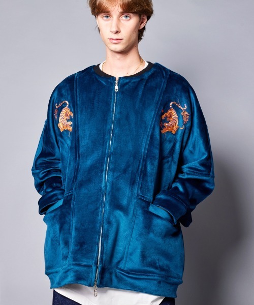 REHACER | rehacer : Dolman Wide Souvenir Jacket / ドルマンスリーブ