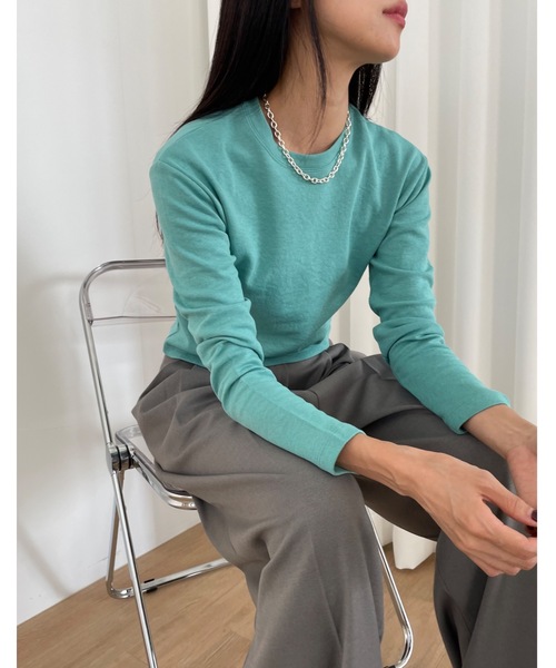 DIDOT.SHOWROOM | スリムバイカーパンツ（カプリパンツ） - Buyee, an