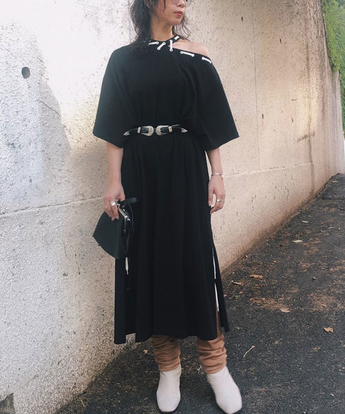 Buyee Pameo Pose Staple Jersey Dress 일본 상점 온라인 대리 쇼핑 Zozotown 제품을 전 세계적으로 배송해드립니다