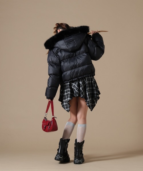 DANKE SCHON | DankeSchon/ダンケシェーン/WOMEN NYLON FUR HOOD