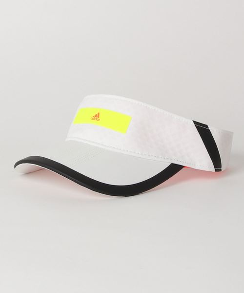 yellow adidas visor