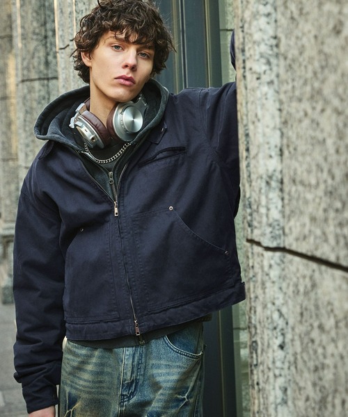 SWAGVIBE | 【SWAGVIBE】Vintage Lined Duck Jacket - Buyee, an