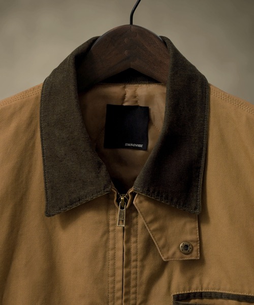 SWAGVIBE | 【SWAGVIBE】Vintage Lined Duck Jacket - Buyee, an