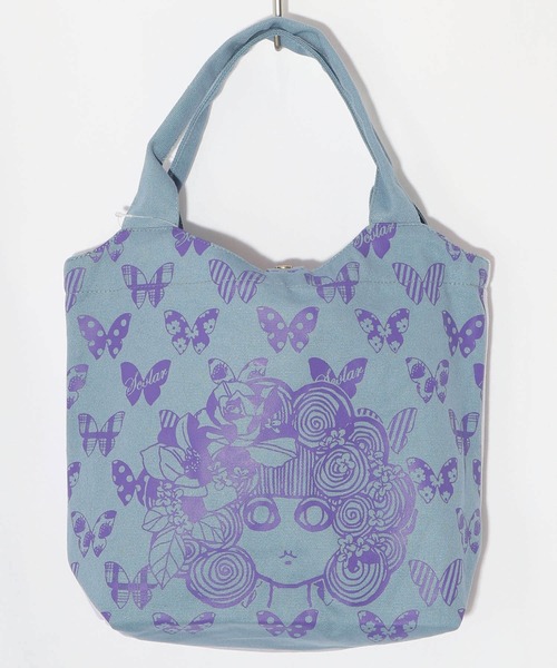 SCOLAR | 661435：スカラーちゃん×蝶々柄配色ランチトートバッグ