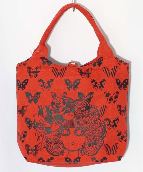 SCOLAR | 661435：スカラーちゃん×蝶々柄配色ランチトートバッグ