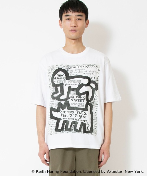 KEITH - キースヘリング KEITH HARING | キース・へリングTシャツ(007) - Buyee, an