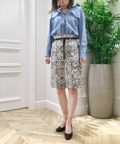 allureville ☆ パイソンバミューダパンツ2