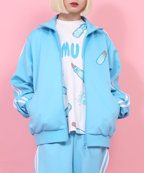 PUNYUSTシャツ PUNYUS | フード総柄Tシャツ(RAMUNE） - Buyee, an Online