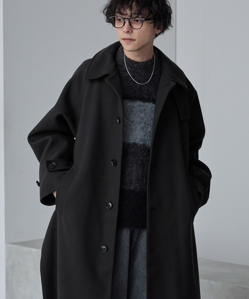 MONO-MART | <アンチピリング>2WAYオーバーサイズソフトメルトン