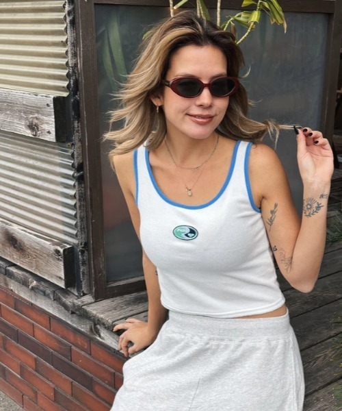 ROXY | FUN & ALIVE PILE TAN /ロキシーショート丈(短丈)パイピング